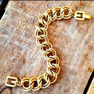 Authentic Vintage Givenchy Gold Bracelet